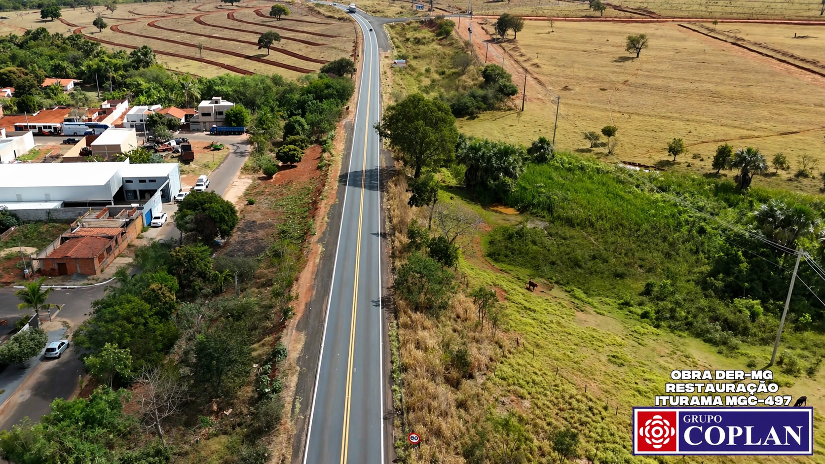 OBRA DER-MG RESTAURAÇÃO ITURAMA MGC-497